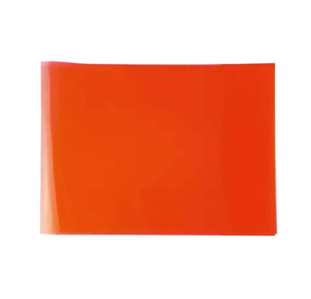 HERMA Schulheft Heftschoner Transparent PLUS A5 quer rot, Besonders robust und extrem haltbar