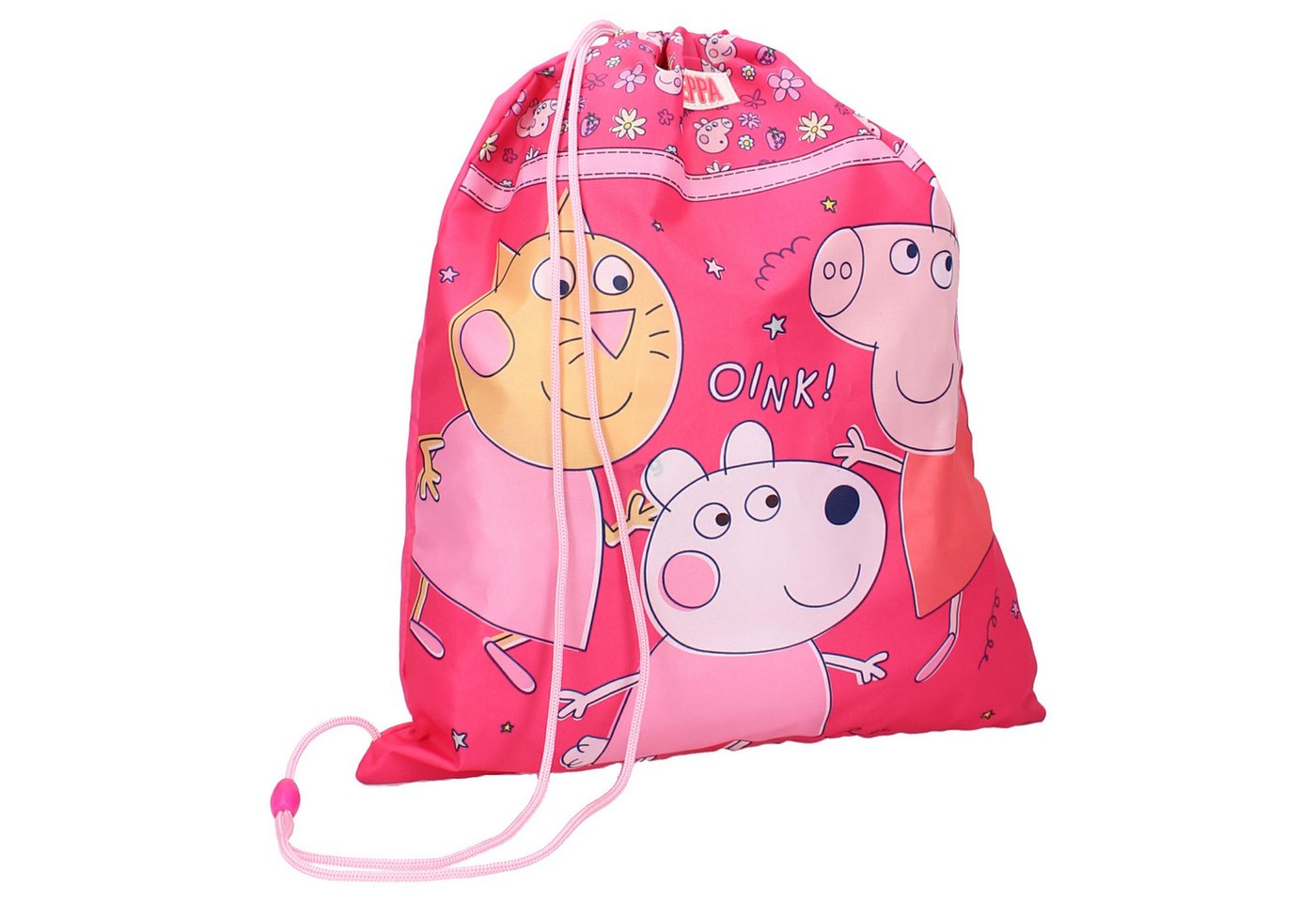 Peppa Pig Turnbeutel Turnbeutel Sporttasche Puptastic Days leicht und praktisch