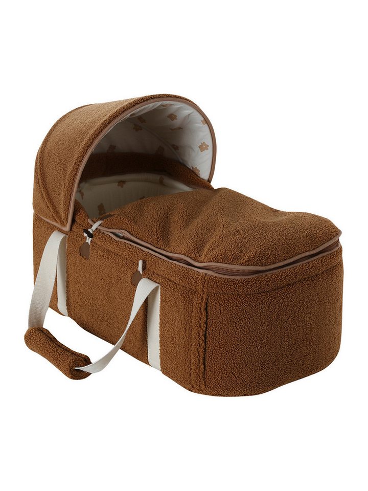 vertbaudet Babytrage Soft-Tragetasche Baby mit Webpelz Bild 2