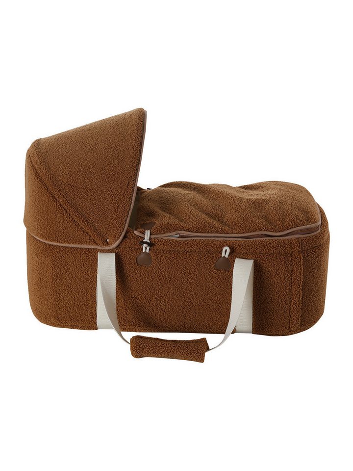 vertbaudet Babytrage Soft-Tragetasche Baby mit Webpelz Bild 5