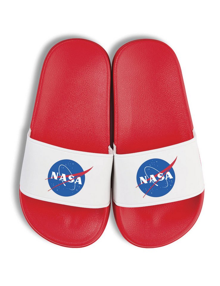 Youth Designz Nasa Kinder Badelatschen Flip Flops Badeschuh mit lustigem Motiv Bild 5