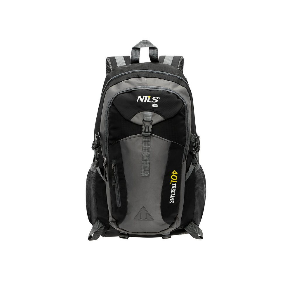 NILS CAMP Trekkingrucksack Wanderrucksack Tourenrucksack Outdoorrucksack (Spar-Set, 1-tlg., 52 x 33 x 20 cm leicht), 40 l, 600 g, Trennwand, Belüftung, 3 RV-Taschen Bild 5