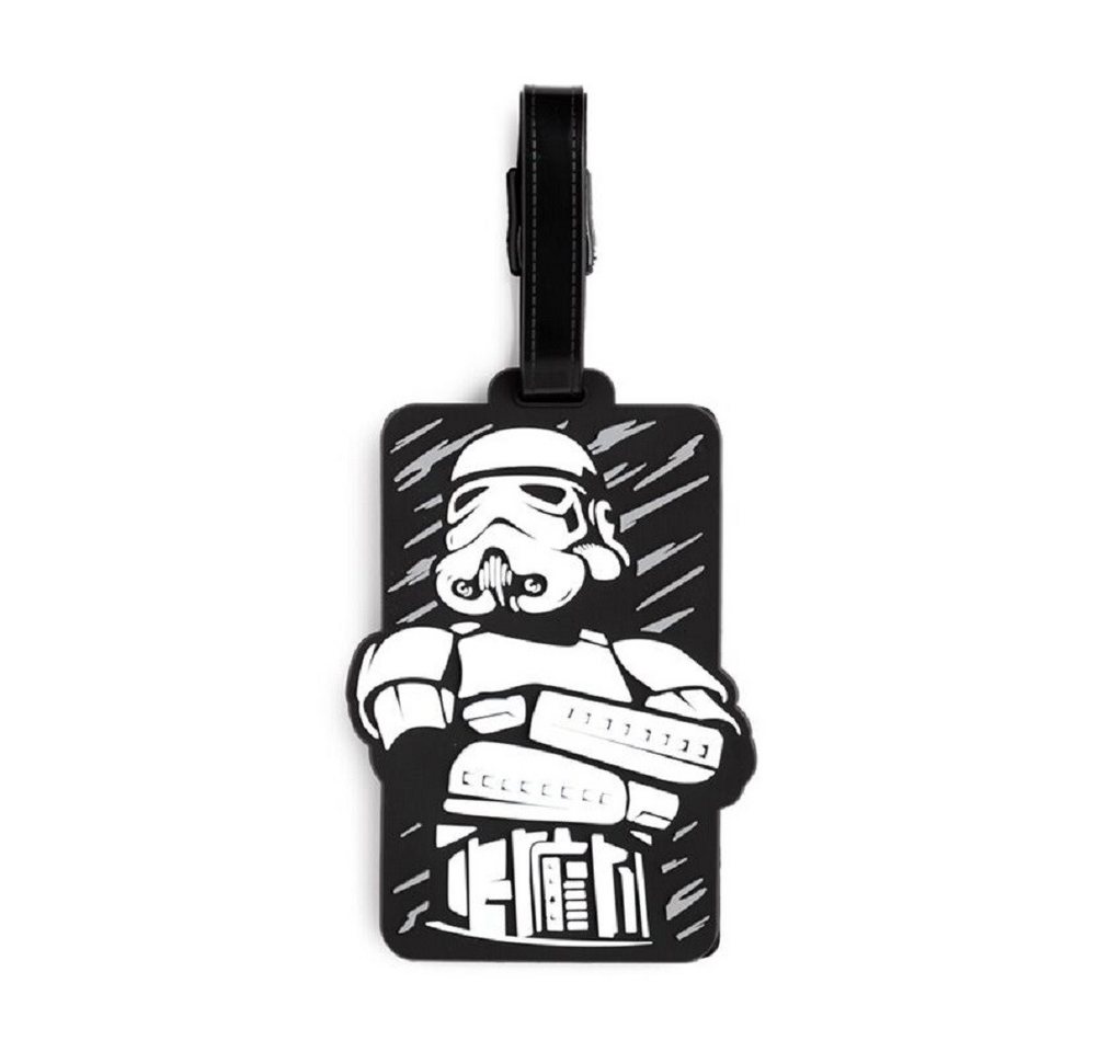 Puckator Gepäckanhänger Original Stormtrooper (Taschenanhänger, 1-St., ca. 7,5 x 11 cm) Namensschild, Kofferanhänger Bild 3