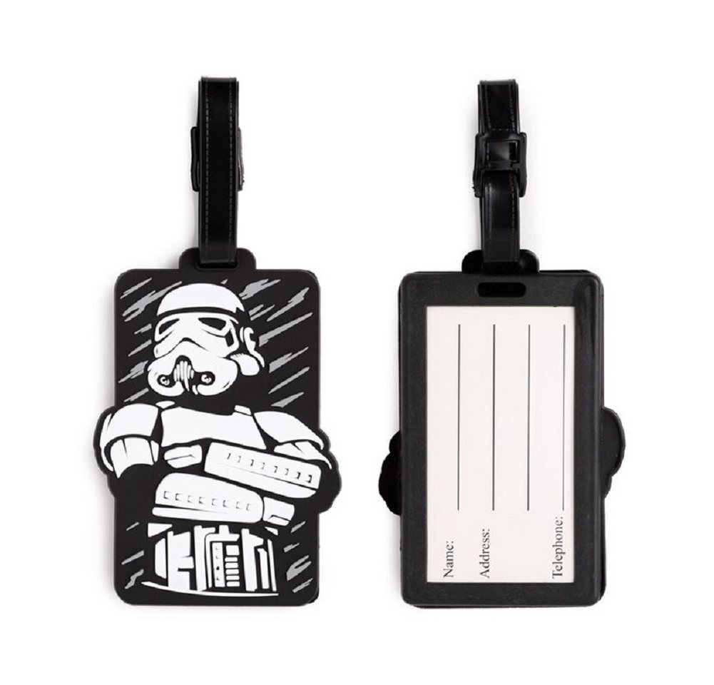 Puckator Gepäckanhänger Original Stormtrooper (Taschenanhänger, 1-St., ca. 7,5 x 11 cm) Namensschild, Kofferanhänger Bild 5