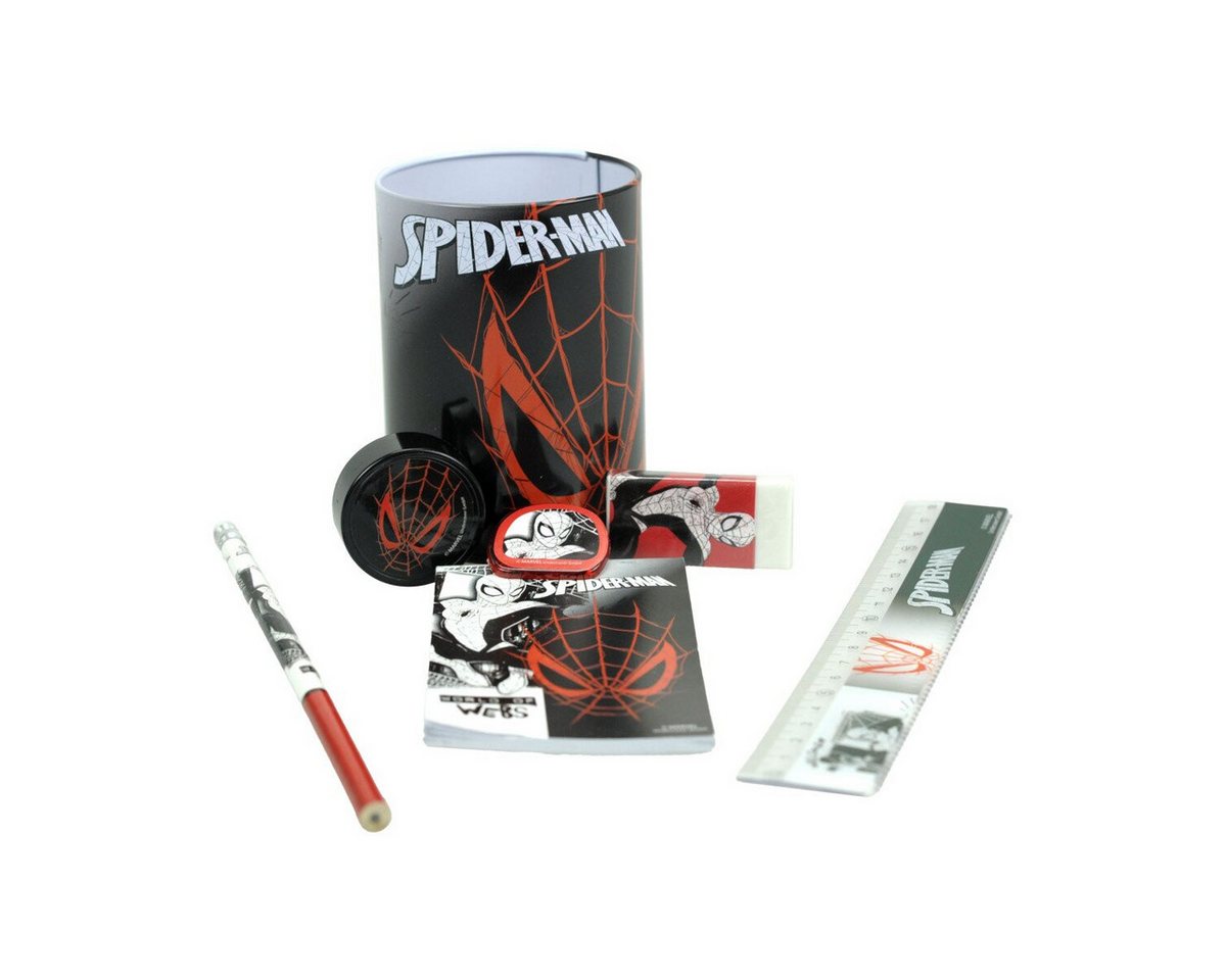 Spiderman Kreativset Spiderman Schreibset 7-teilig Marvel Schule Kinder Superheld Bild 3