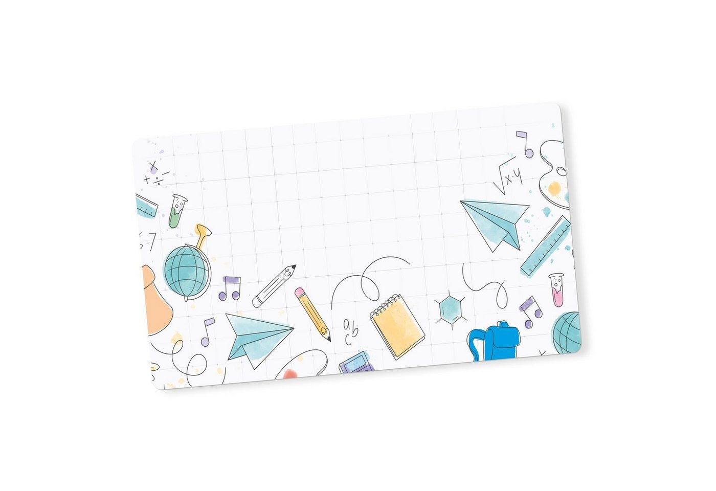 itenga Etiketten itenga 25x Namensetiketten Doodles bunt Schulanfang Bild 2