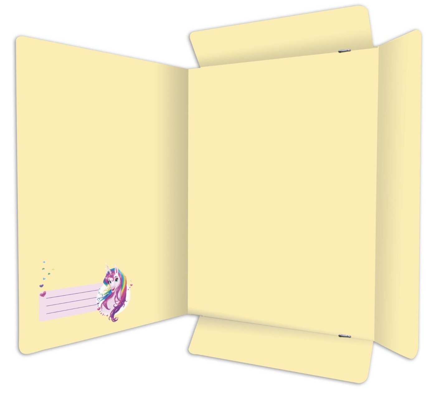 RNK Verlag Organisationsmappe RNK Verlag Postmappe Einhornportrait DIN A4 Karton