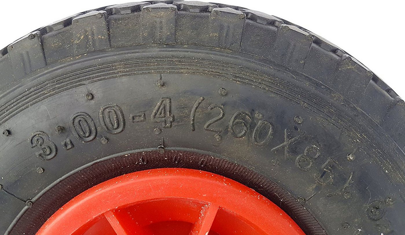 Frosal Ersatzrad FROSAL Ersatzrad mit Achsstopfen - PU Rad Nabe 25mm/75mm pannensicher (1 St)