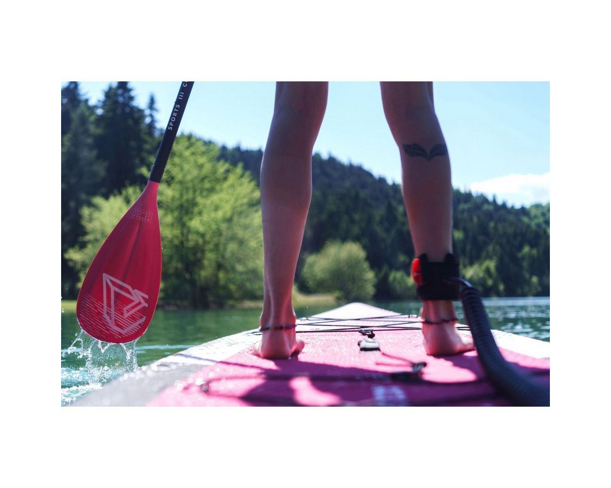 Aqua Marina SUP-Board Aqua Marina Sports III Coral Aluminium SUP Paddel 175-220cm 3-teilig Bild 5
