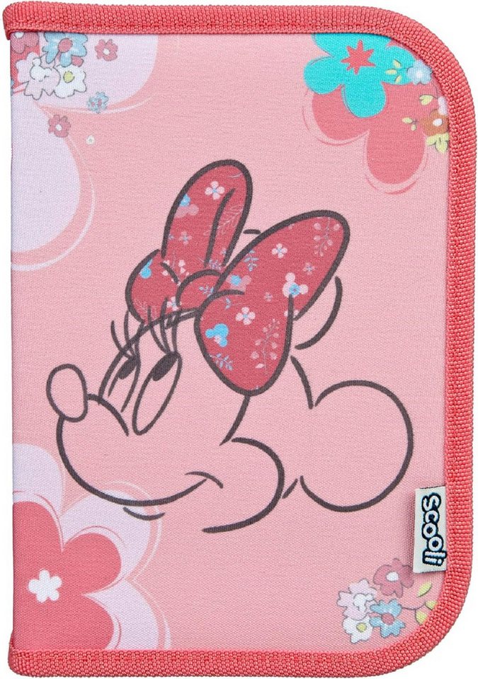 Disney Minnie Mouse Federmäppchen Minnie Mouse Gefülltes Federmappe Komplettes Etui Schuletui Bild 2