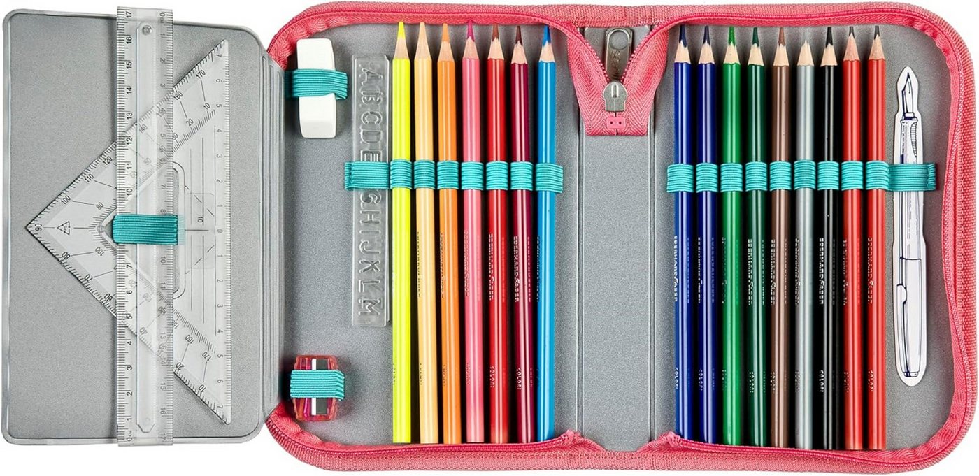 Disney Minnie Mouse Federmäppchen Minnie Mouse Gefülltes Federmappe Komplettes Etui Schuletui Bild 3