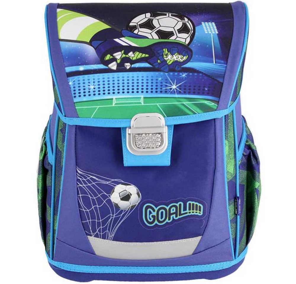 Spirit Schulranzen Set Cool 10-teilig 2026 Jungen blau Fussball