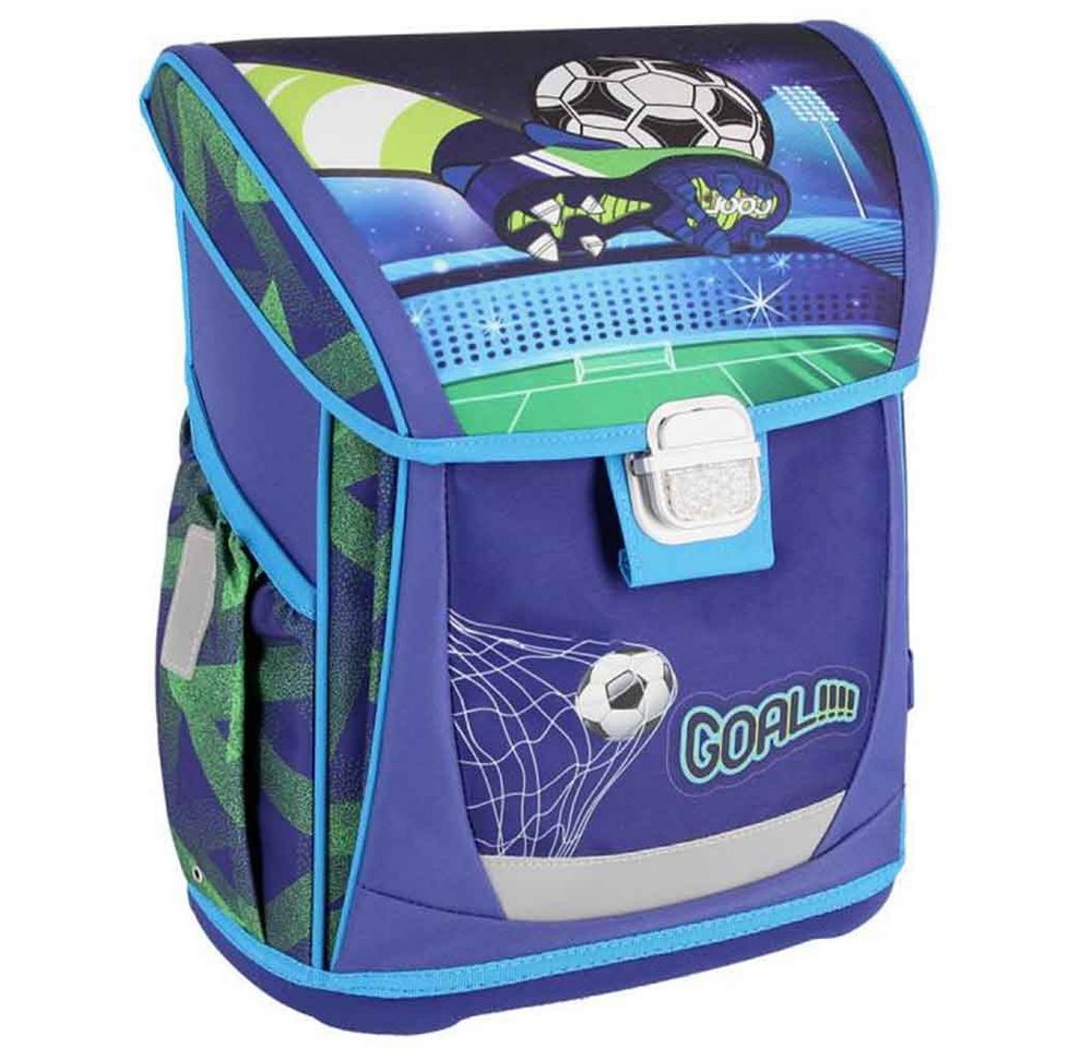 Spirit Schulranzen Set Cool 10-teilig 2026 Jungen blau Fussball Bild 2