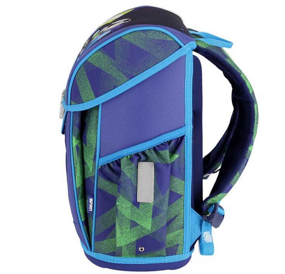 Spirit Schulranzen Set Cool 10-teilig 2026 Jungen blau Fussball Bild 3