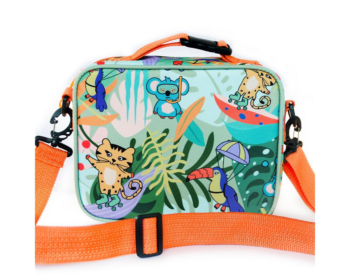 MILK&MOO Kindergartentasche Milk&Moo Jungle Collection Lunchbox,Kühltasche – 4 l, isolierend & pra Bild 2