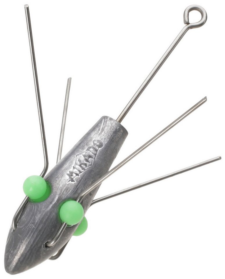 MIKADO Total Fishing Brandungsblei SPINNE MEER Blei 150g - 1 St. o. 10er SET -Surfcasting Strömung, (10-St), Beim Einholen klappen die Arme automatisch ein Bild 2
