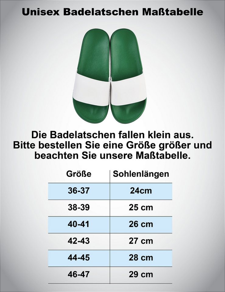 Youth Designz Herren Damen Badelatschen "Grill Letten" Fun-Print Statement Geschenk Badeschuh mit Lustigen Aufdruck für Männer und Frauen Bild 4