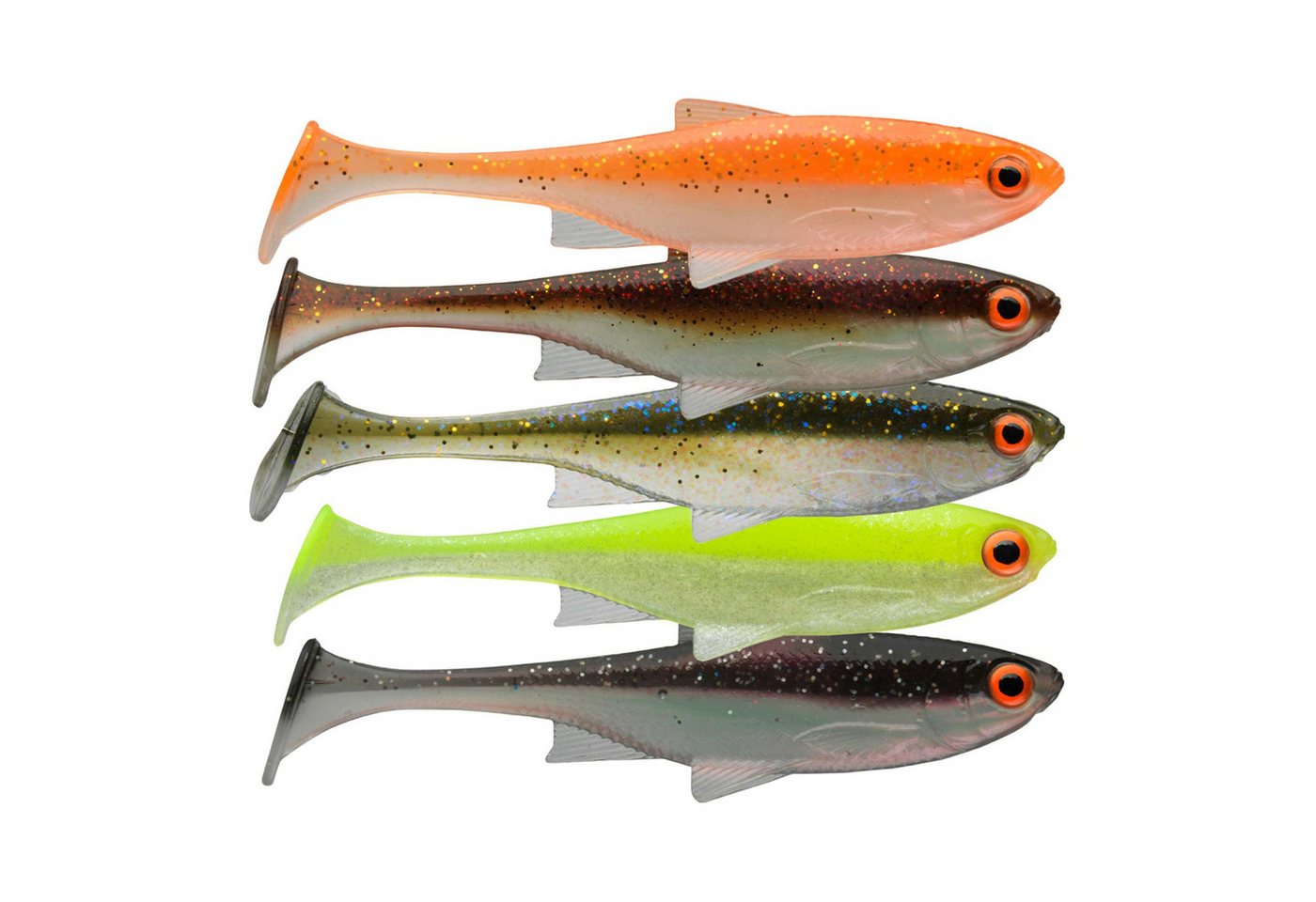Daiwa Kunstköder, Daiwa Prorex Live Roach 8,5cm MIX 5pcs. Gummifisch