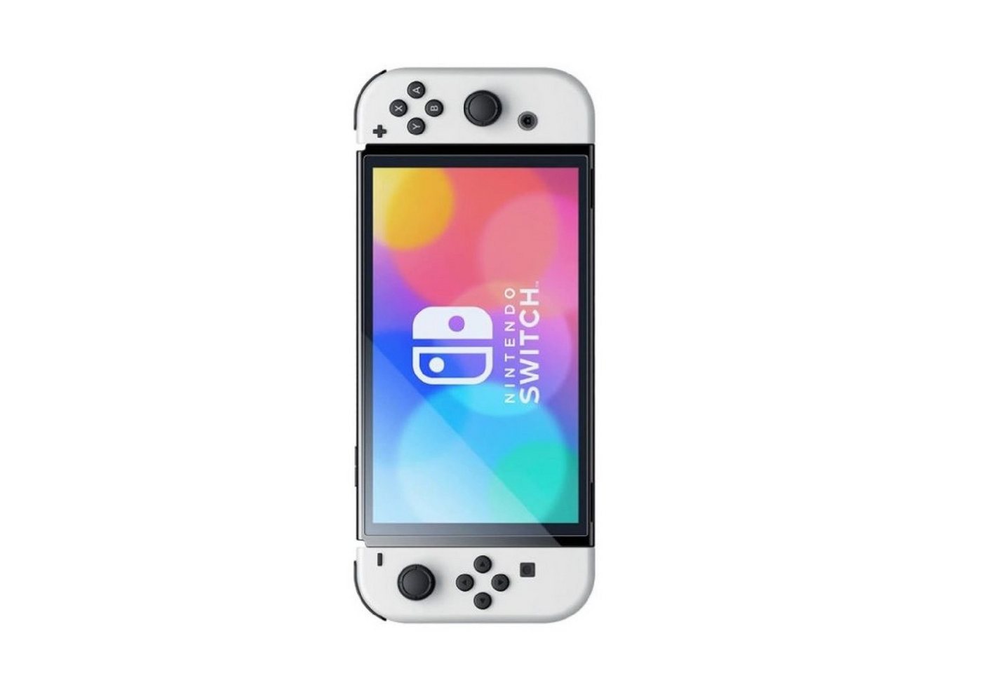 Protectorking Schutzfolie 3x Panzerfolie für Nintendo Switch Oled Anti-Shock HD klar Displayschu, (3-Stück), ANTI-SPLITTER Bild 2