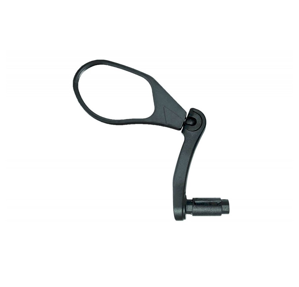MATRIX Fahrradspiegel LS 200 HD Glas Lenkerspiegel Fahrradspiegel kurz gebogen schwarz