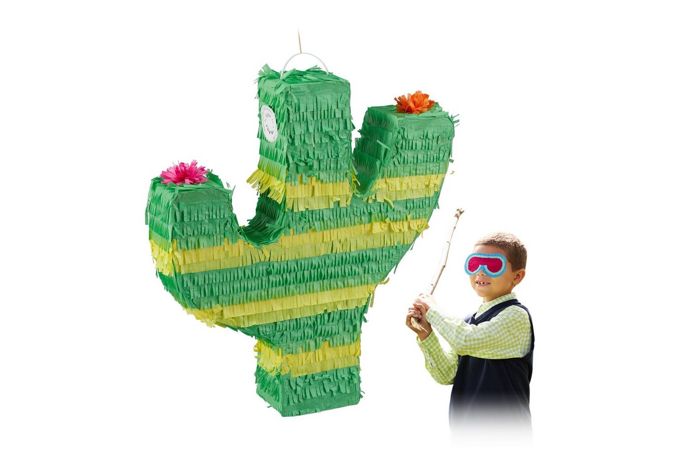 relaxdays Pinata Kaktus