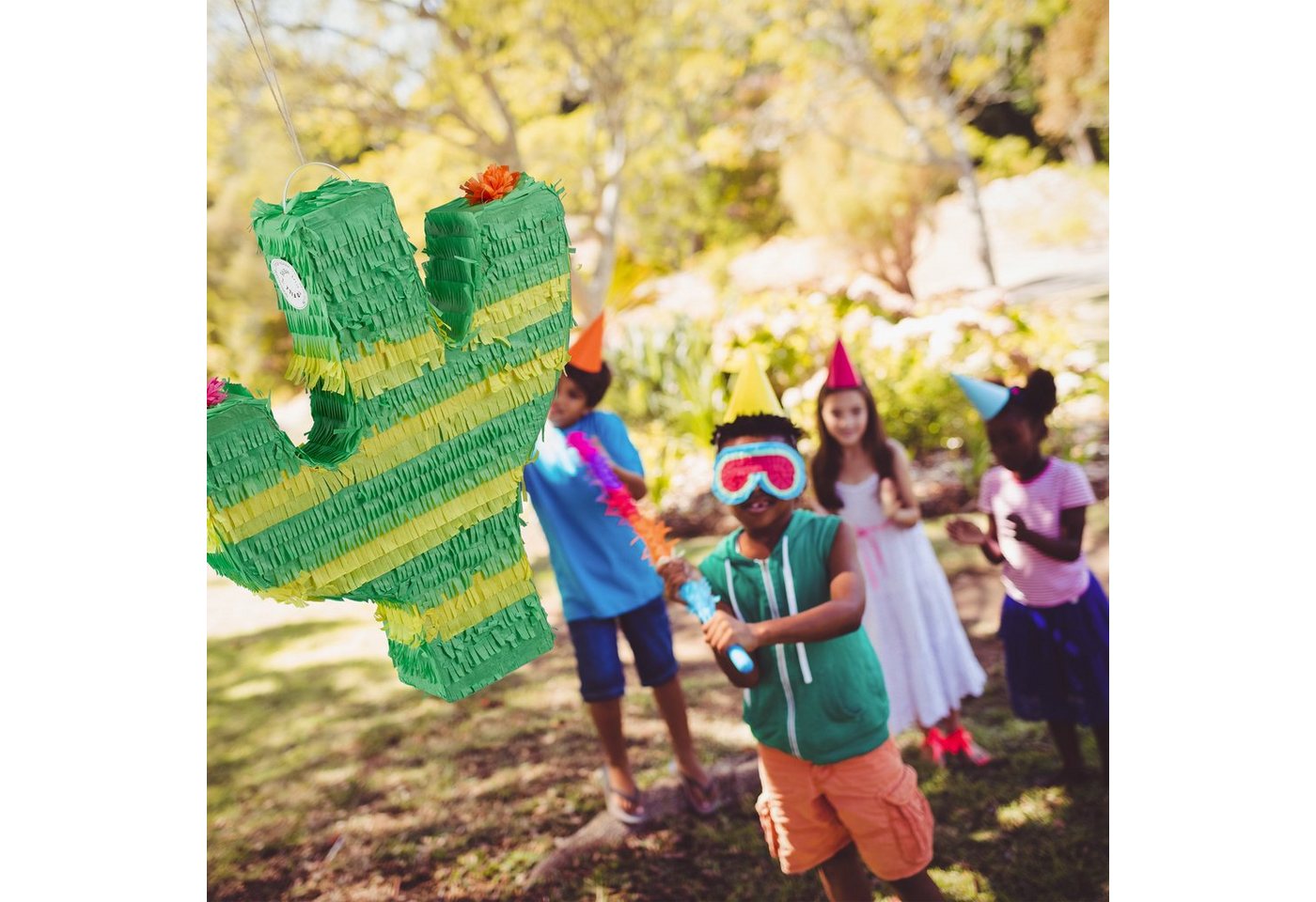 relaxdays Pinata Kaktus Bild 2