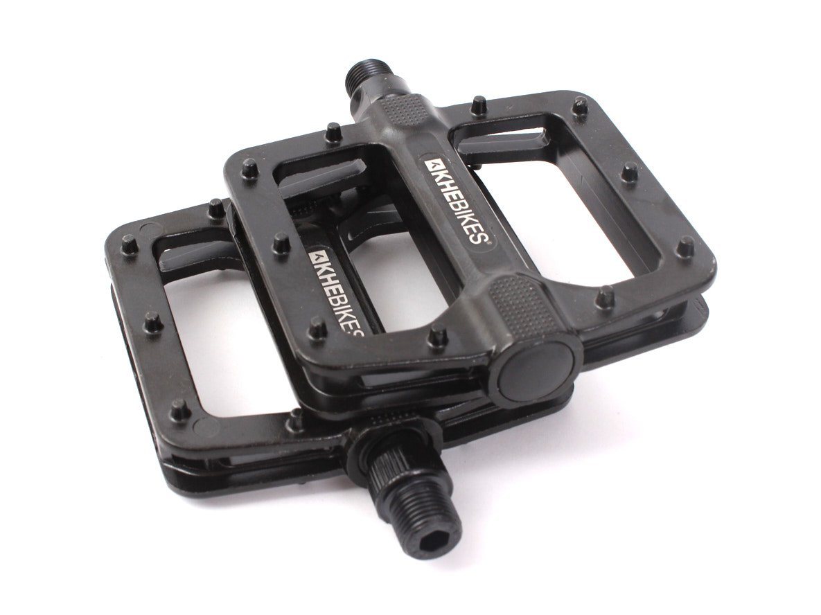KHEbikes Fahrradpedale KHEbikes MVP 9/16" Alu schwarz BMX
