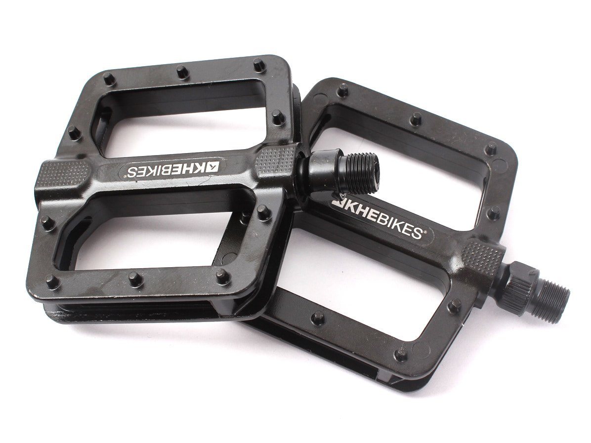 KHEbikes Fahrradpedale KHEbikes MVP 9/16" Alu schwarz BMX Bild 2