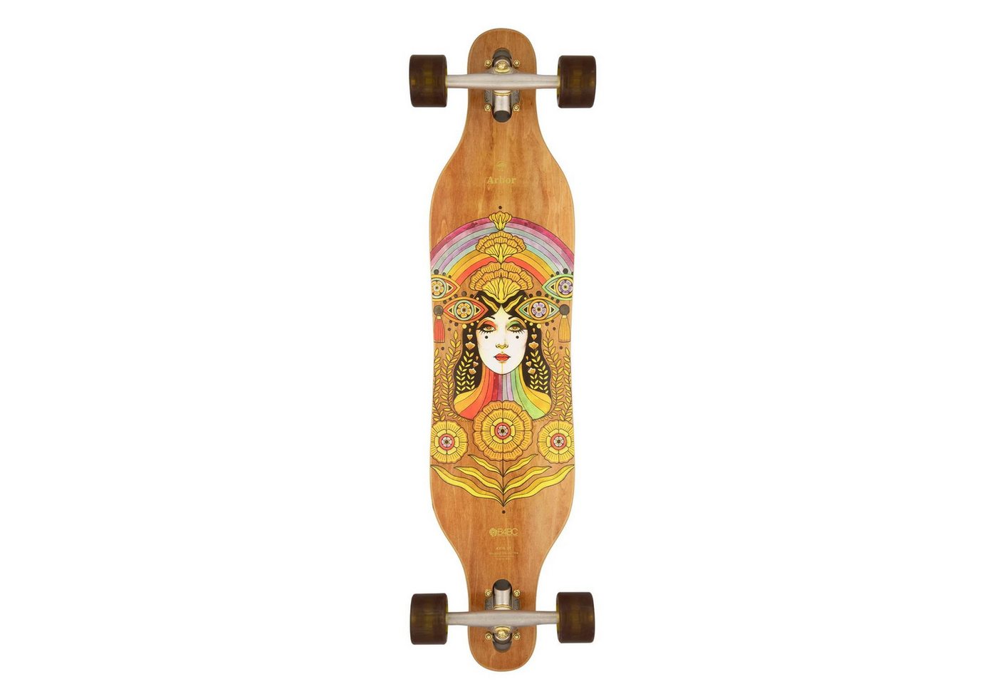 Arbor Collective Longboard Solstice Axis 37" (Hilary Jane), Longboard aus der Solstice Serie Bild 4