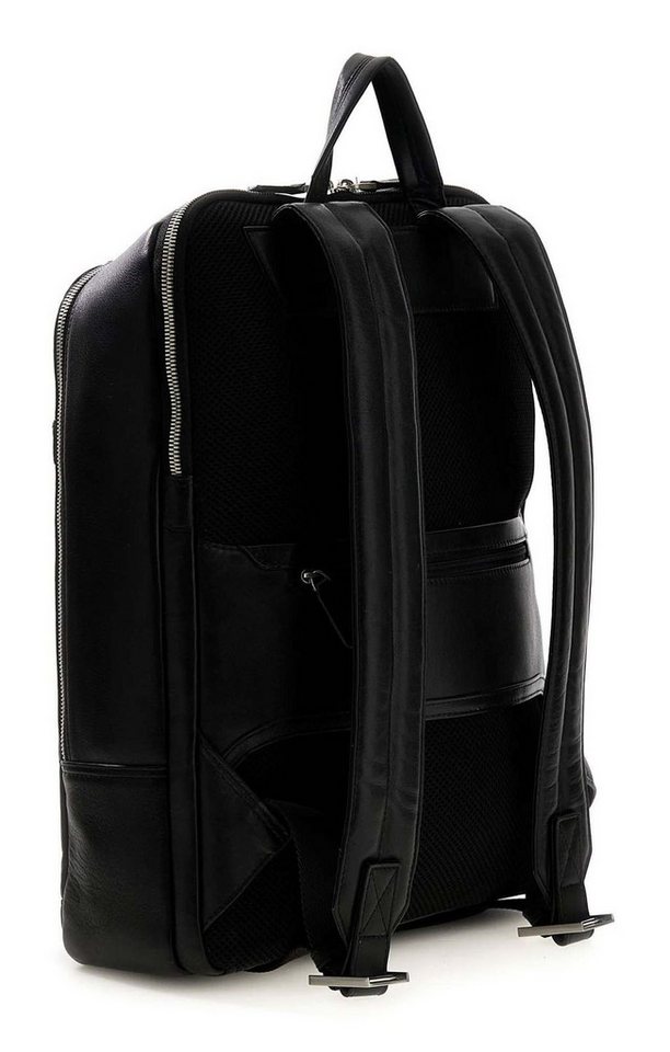 Guess Rucksack Squared Backpack, aus echtem Rindsleder Bild 2