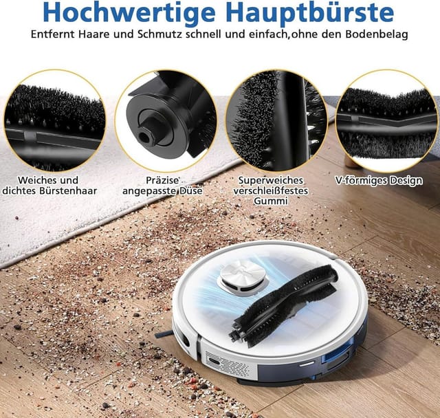 FELIXLEO Staubsaugerzubehörtasche Zubehoer Ersatzteile Set fuer Tikom L9000 Lubluelu SL60D HONITURE SE (1-tlg)