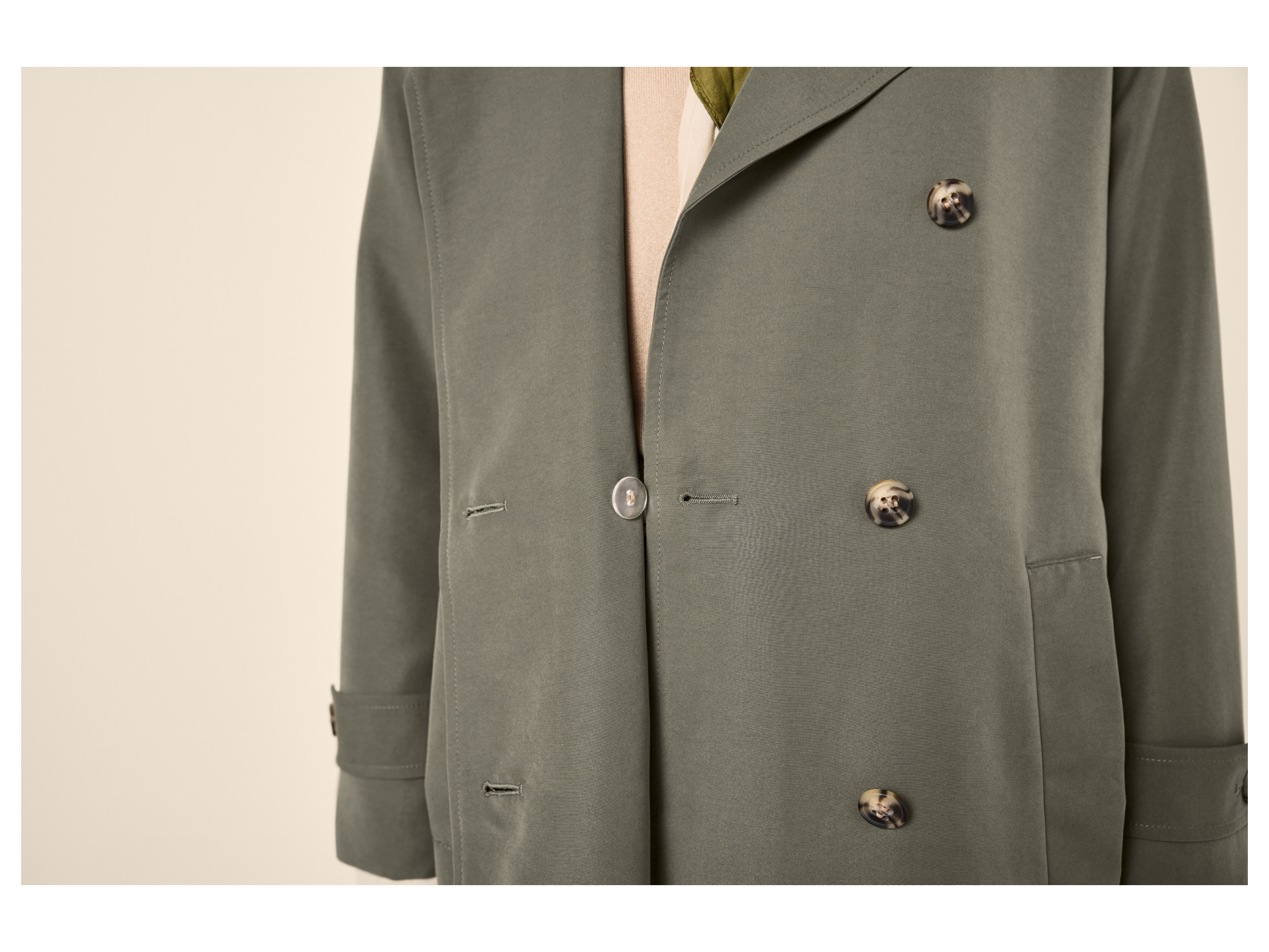 ESMARA® Damen Trenchcoat (Olive, L(44/46))