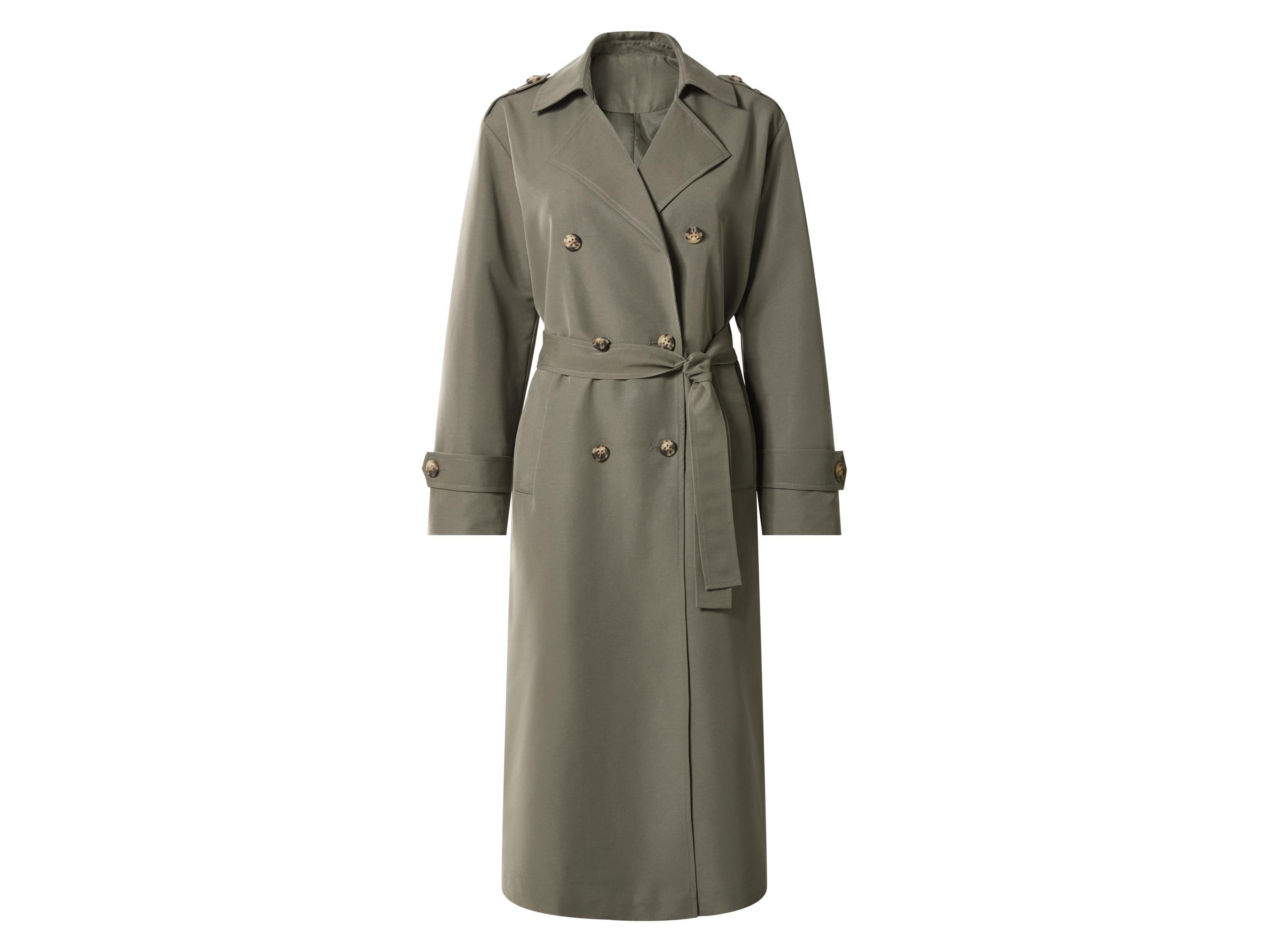 ESMARA® Damen Trenchcoat (Olive, L(44/46)) Bild 4