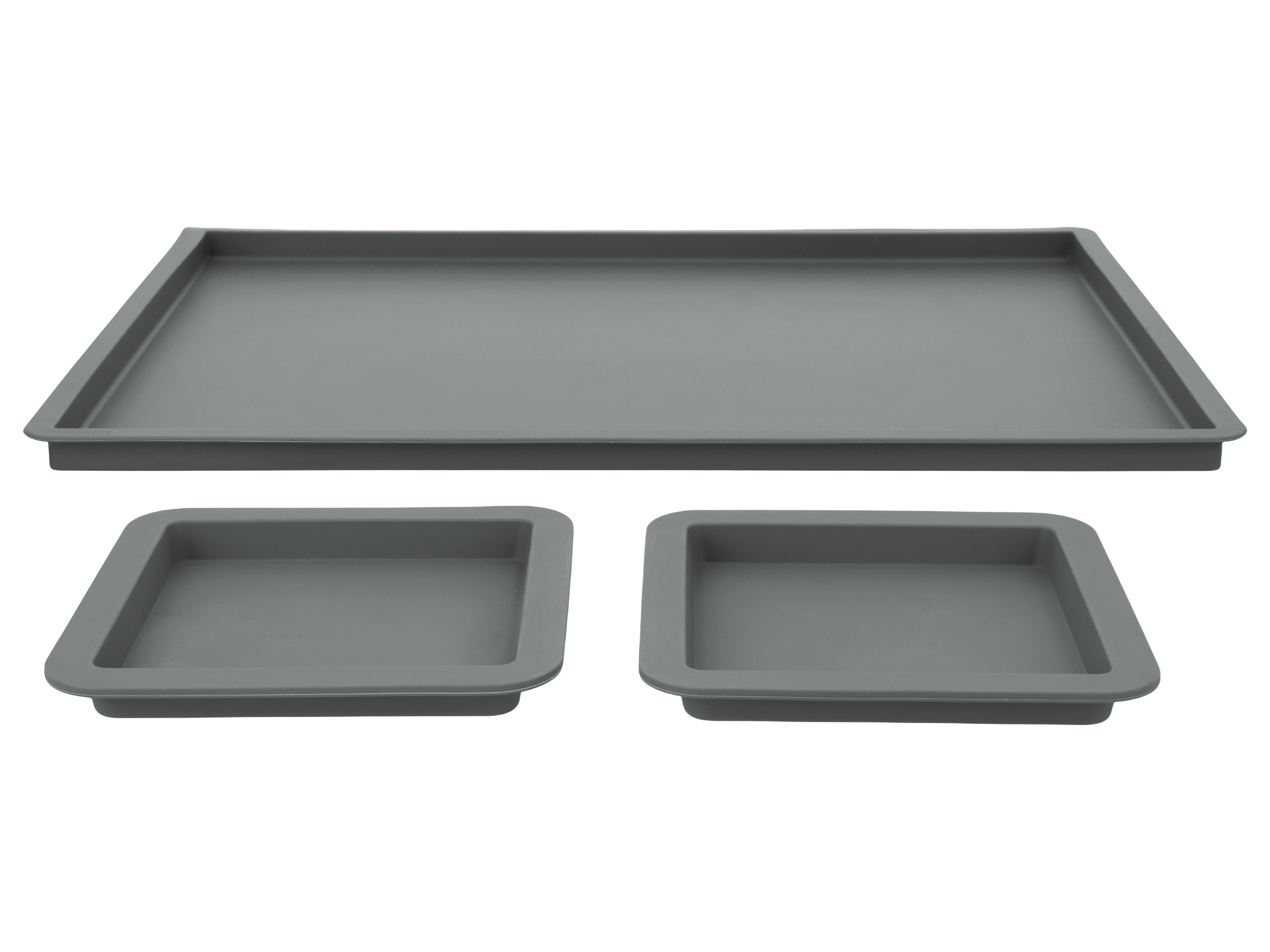 SILVERCREST® Silikon-Riegelformen-Set / Silikon-Backmatten-Set (Backmatte 3er Set) Bild 4