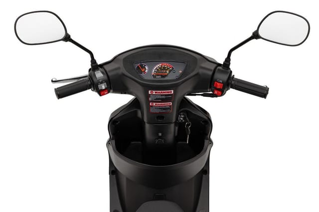 NOVA MOTORS Motorroller »City Star III«, 45km/h, E5 EFI (ohne Topcase, schwarz)