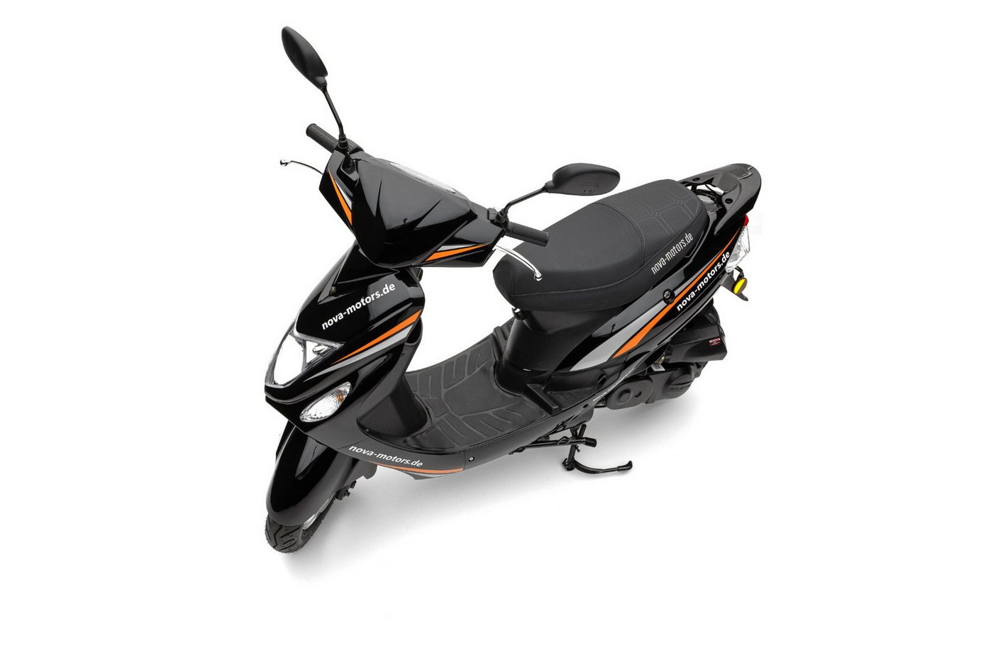 NOVA MOTORS Motorroller »City Star III«, 45km/h, E5 EFI (ohne Topcase, schwarz) Bild 4