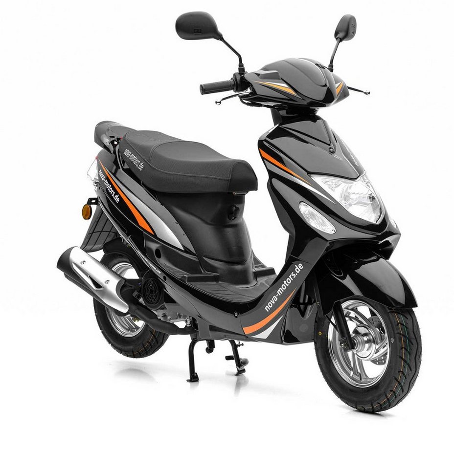 NOVA MOTORS Motorroller »City Star III«, 45km/h, E5 EFI (ohne Topcase, schwarz) Bild 5