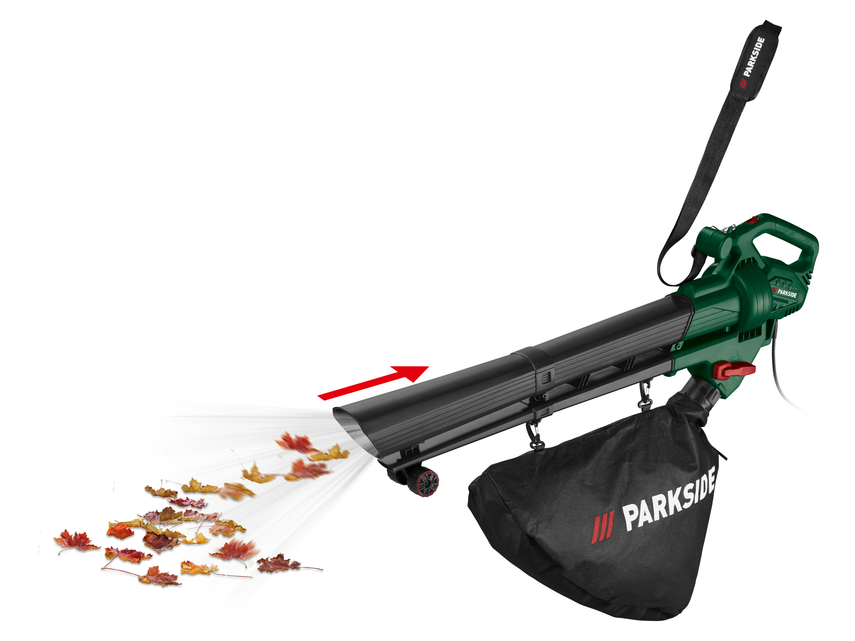 PARKSIDE® Elektro-Laubsauger/-bläser »PLS 2600 B2«, 3in1 Bild 3