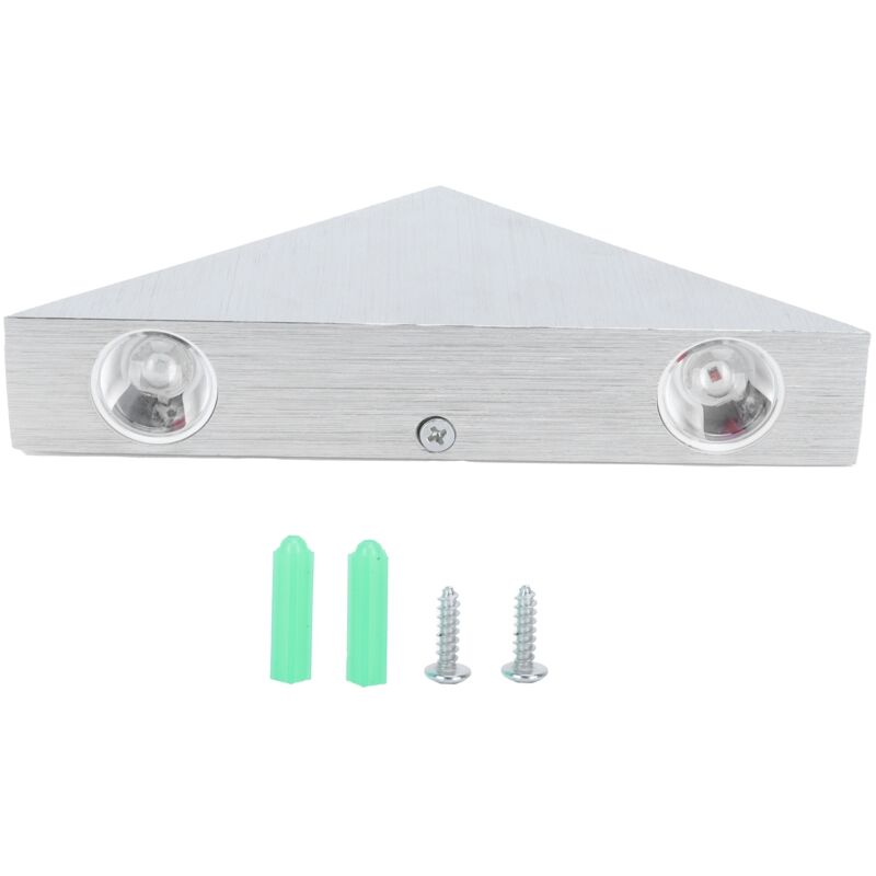 Moderne 9-w-led-dreieck-wandleuchte Aus Aluminium Für Schlafzimmer, Flur, Eingangsbereich, 85–265 V