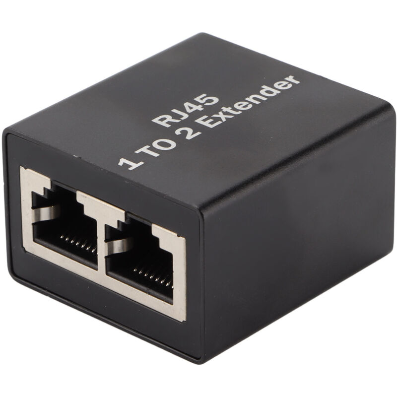 Rj45 Dual-ethernet-adapter, 1-zu-2-netzwerkanschluss-splitter, Internet-steckdosenverlängerung