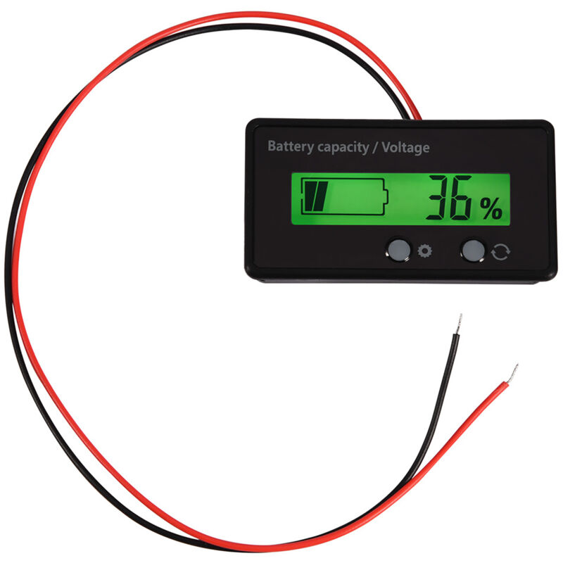 Hintergrundbeleuchtetes Lcd-display – Universeller Batteriekapazitäts- Und Spannungstester – Voltmeter Zur Überwachung