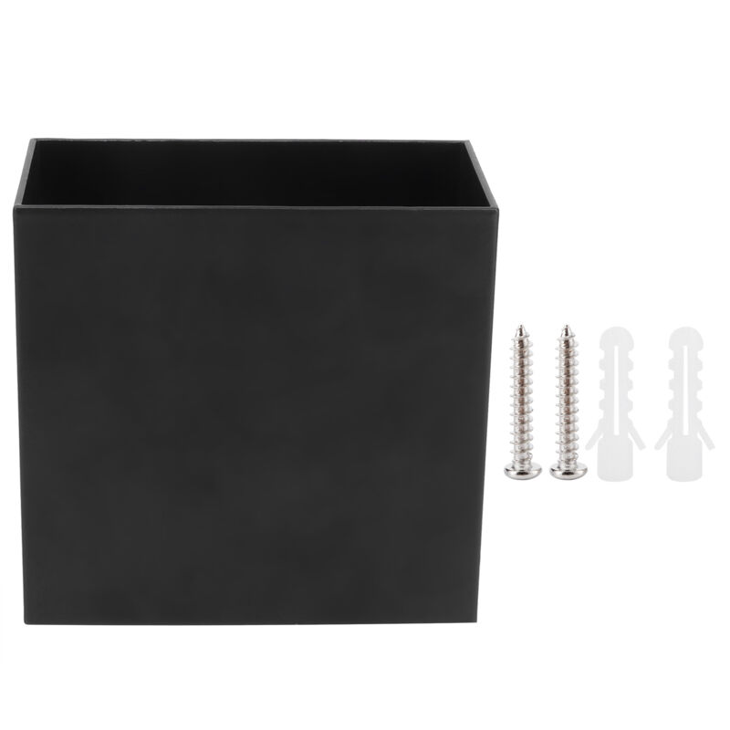 7w Warmweiße Led-wandleuchte, Moderne Innenbeleuchtung Für Schlafzimmer, Flur, Balkon (schwarze Box)
