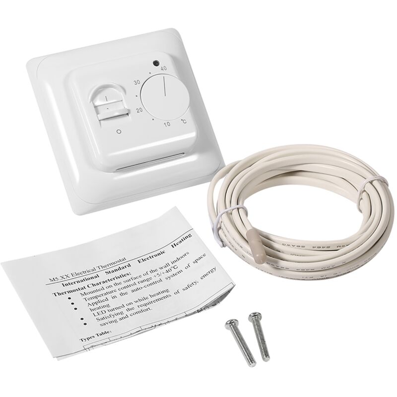 Manueller Mechanischer Thermostat Für Fußbodenheizung Und Klimaanlage 220 V