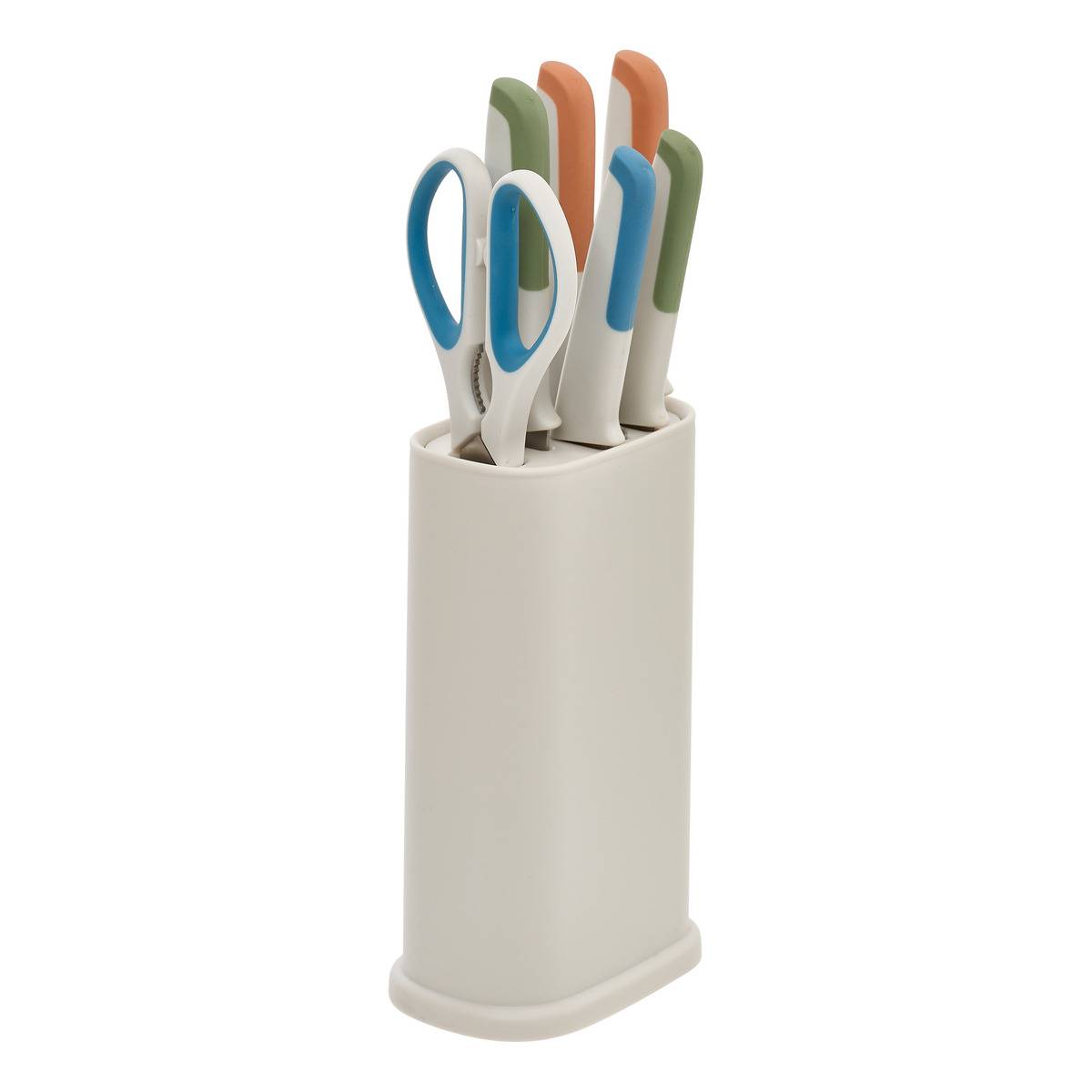 5er-messerset Mit Einer Schere Von Colors - 5five