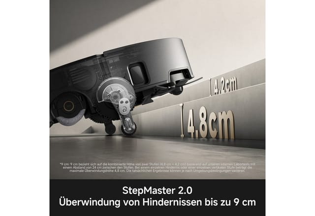 Saug- Und Wischroboter Mova Z70 Ultra Roller Complete Schwarz 36 000 Pa