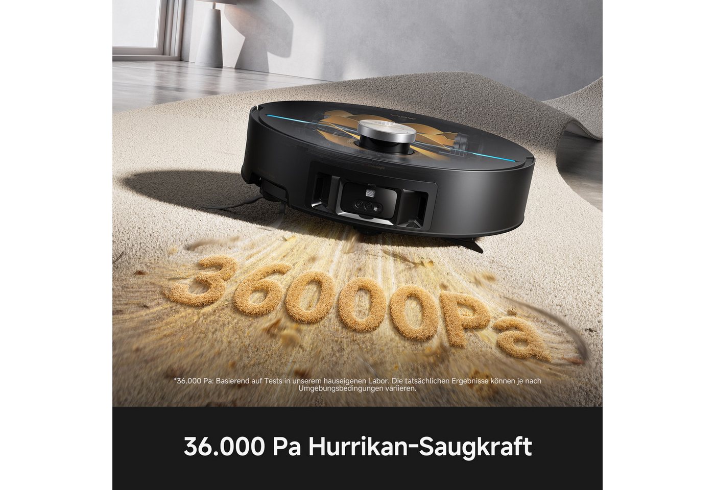 Saug- Und Wischroboter Mova Z70 Ultra Roller Complete Schwarz 36 000 Pa Bild 5