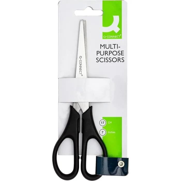 Schere Q-connect Economical Scissors Edelstahl 20 Stück