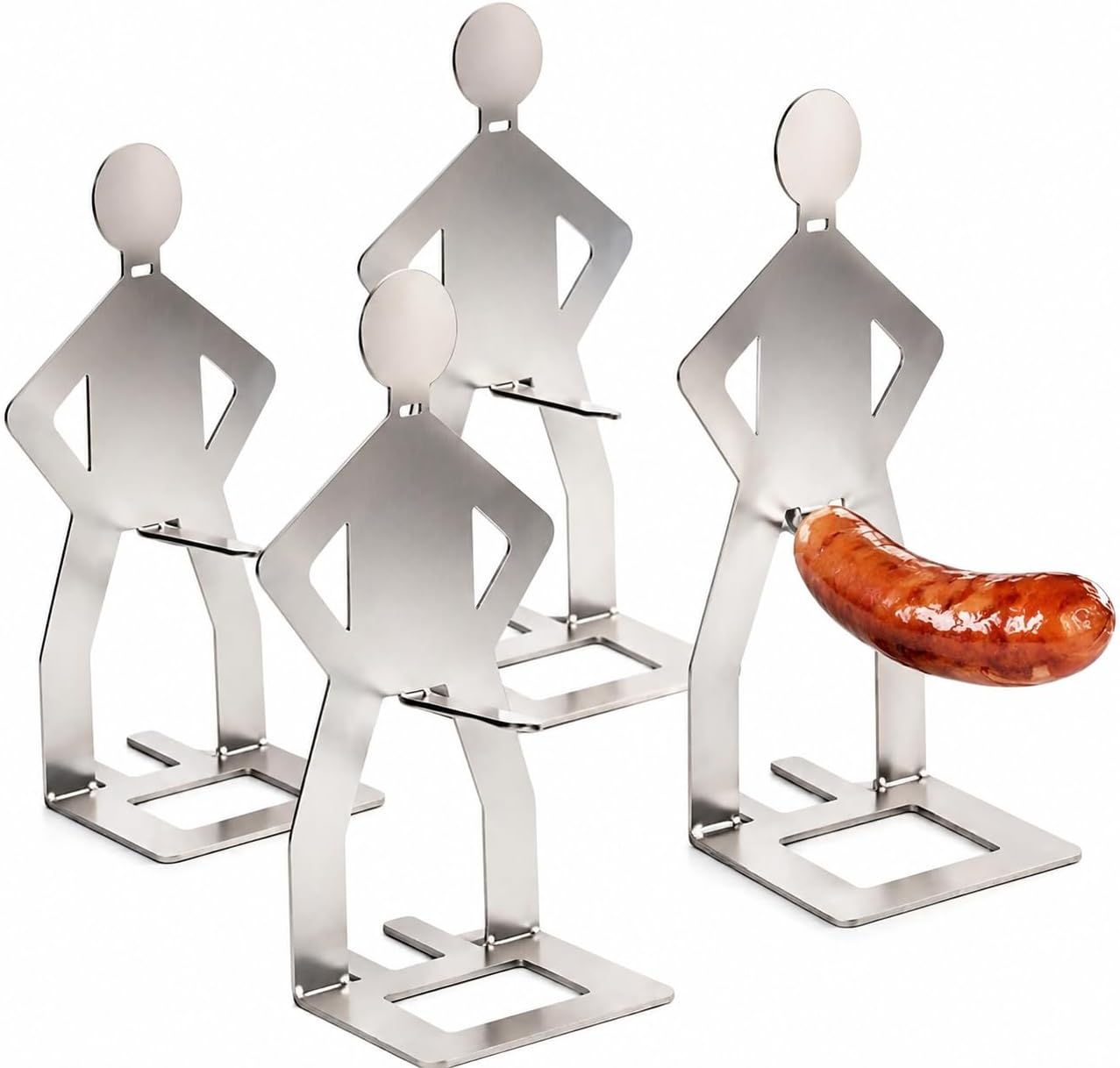 Hot Dog Grill Accessories, Barbecue Tongs With Wheels, Hot Dog Roller Grill Sausages Grill Accessories For Grill, Bbq Accessories