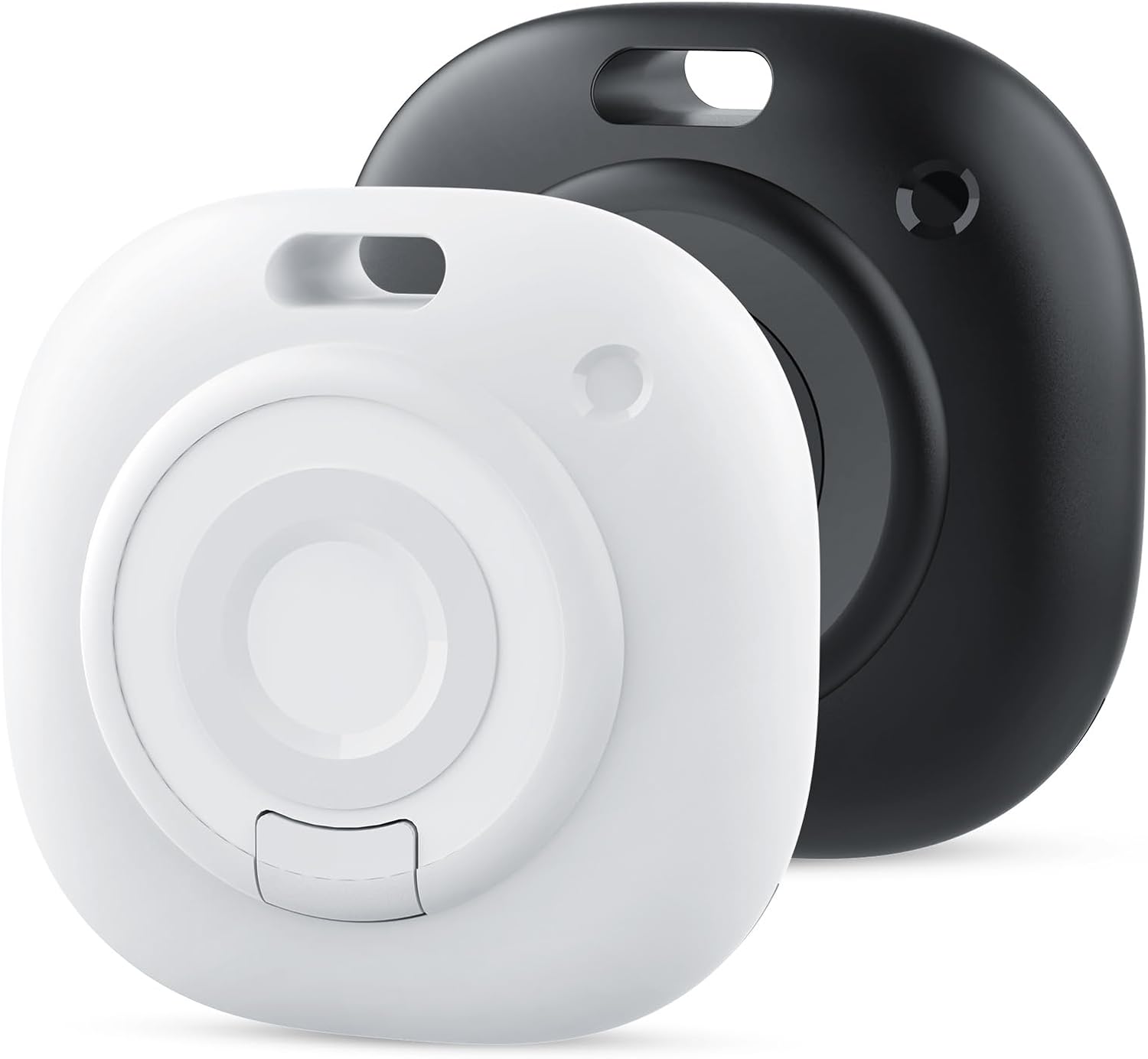 Traceur Bluetooth Intelligent, Compatible Avec Apple « Où Est » (ios Uniquement), Pour Clés, Valises, Bagages, Portefeuilles, Sacs, Vélos (2 Pièces)
