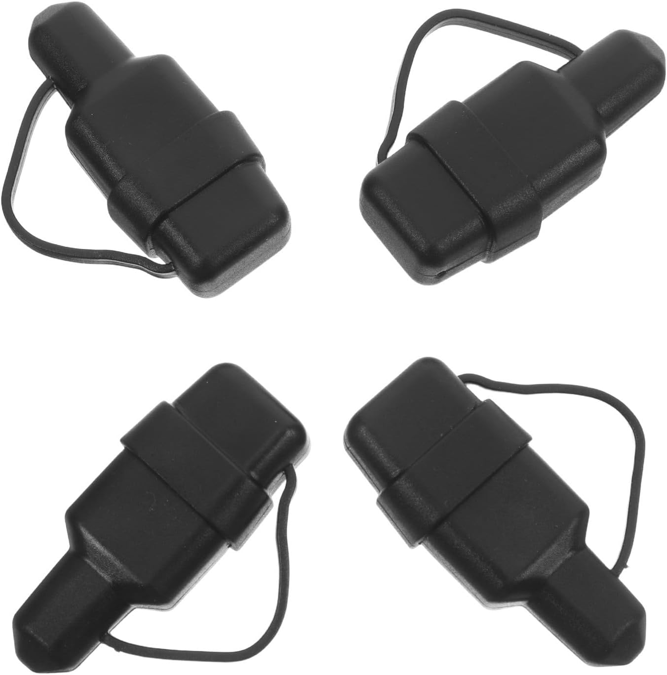Capuchons De Protection En Pvc Pour Connexions De Batterie Et Câbles, 4 Pièces, Idéaux Pour Des Applications Industrielles Et Extérieures